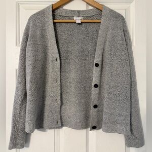 Old Navy Gray Cardigan Sweater